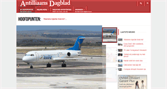Desktop Screenshot of antilliaansdagblad.com
